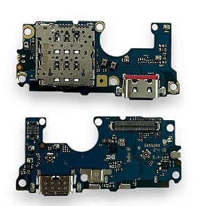 Placa Sub Conector de Carga Motorola Moto G85 5G (XT2427) Original