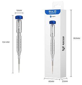 Chave Tri-wing 0.6mm RS2 2D - Refox