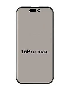 Vidro iPhone 15 Pro Max Com Filme e Oca