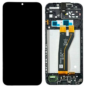 Frontal Tela Display Samsung A14 5G A146 Com Aro Original