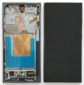 Frontal Tela Display Samsung S24 Ultra S928 Com Aro Oled REWA
