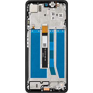 Frontal Tela Display Moto G75 5G XT2437 Com Aro Original