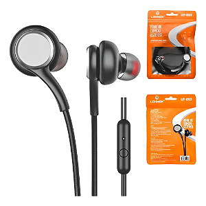 Fone de Ouvido Intra Auricular Com Microfone LEF-1053 Lehmox
