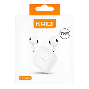 Fone de Ouvido Bluetooth Tws Com Microfone E Estojo KNC-4231 Kaidi