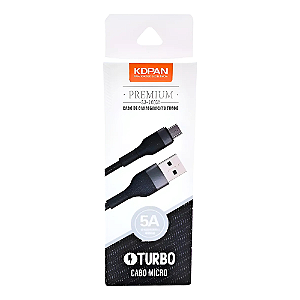 Cabo Turbo Premium Usb Para Micro Usb 1 Metro SJ-1603M Kdpan
