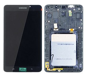 Frontal Tela Display Samsung TAB T280 Com Aro Original