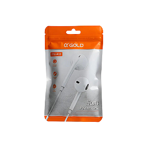 Fone de Ouvido Com Microfone FN-A12 Agold