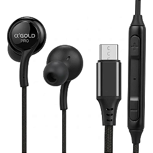 Fone de Ouvido Tipo C Intra Auricular Com Microfone FN-A19L Agold