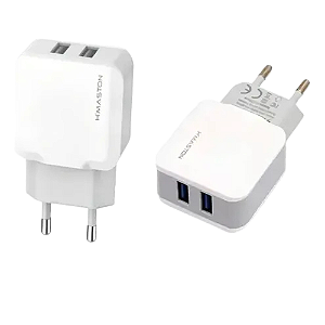 Carregador Rápido 2 Usb 3.1A C/ Cabo Lightning Y18-2 Hmaston