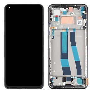 Frontal Tela Display Xiaomi Mi 11 Lite 5G Com Aro Original