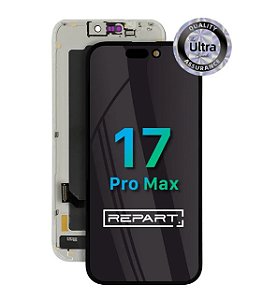 Frontal Tela Display iPhone 17 Pro Max Soft Oled Repart (Troca Ci)