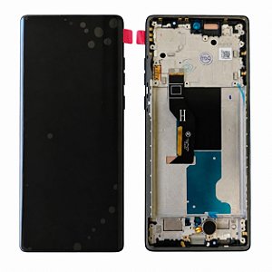 Frontal Tela Display Moto Edge 50 Fusion Com Aro P-OLED