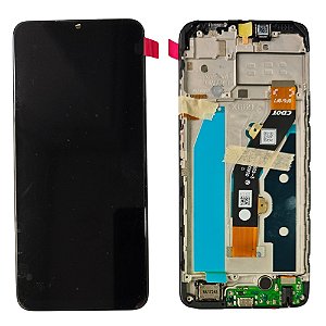 Frontal Tela Display Infinix Hot 30i Com Aro (Com Sub Placa de Carga)