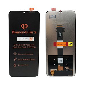 Frontal Tela Display Xiaomi Redmi 9A / 9C / Poco C3 / Redmi 10A Diamonds