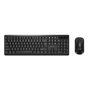 Kit Teclado e Mouse Sem fio Basic TC670 Mult