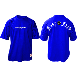 Camiseta Oversized BODY FAT % Ombro a Ombro
