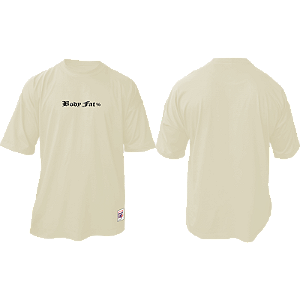 Camiseta Oversized Body Fat % Black Piano 1
