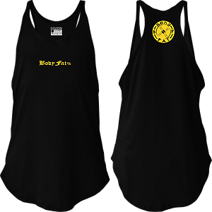 Regata Cavada Body Fat Amarelo