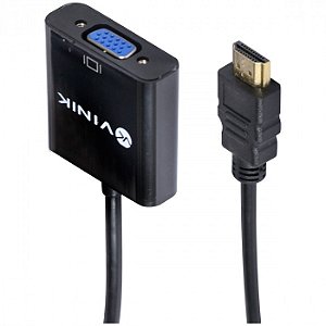 Adaptador Conversor HDMI macho para VGA Femea 30cm - VINIK