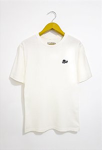 Camiseta Algodão Orgânico Off-White Eva