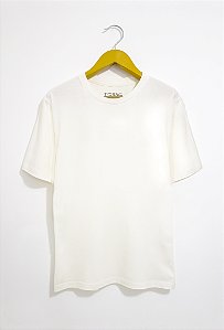 Camiseta Algodão Orgânico Off-White