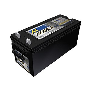Bateria estacionária Moura - 12MN150 (12V / 165AH) - Novo
