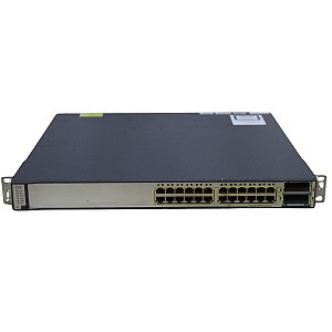 SWITCH CISCO C3750E 24TD-S V05 Semi-novo