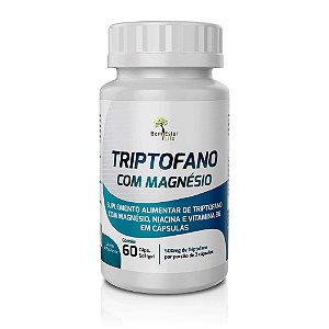 TRIPTOFANO COM MAGNÉSIO - 60 CÁPSULAS