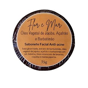 Sabonete Facial Vegetal Anti-acne