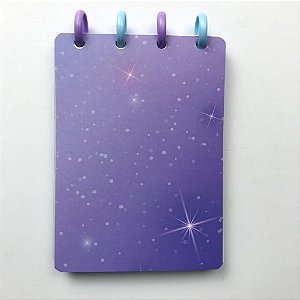 Bloquinho para anotações e rascunhos Basic ( 4 furos ) - stars