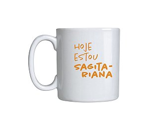 Caneca Signos (sagitariana) Quequero 180ml