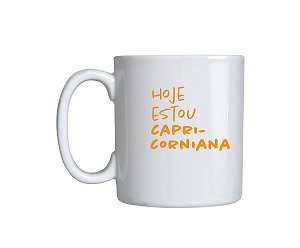 Caneca Signos (capricorniana) Quequero 180ml
