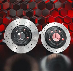Kit Discos de freio VW Jetta Confortline 2013 - MQC Performance