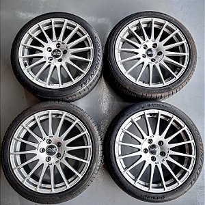 Jogo de rodas OZ Superturismo GT Grigio Corsa 18" com pneus  - 5x112