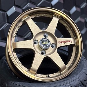 Jogo de rodas TE37 15"x7" - 4x100