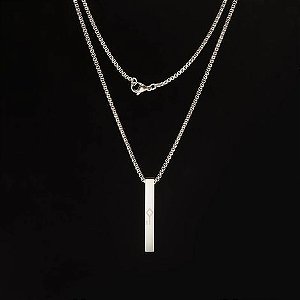 Colar Key Design Pitagoras de Aço