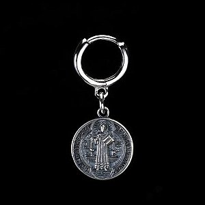 Brinco Key Design de Prata SEE Perugia
