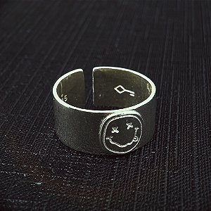 Anel Key Design Cobain de Prata 925