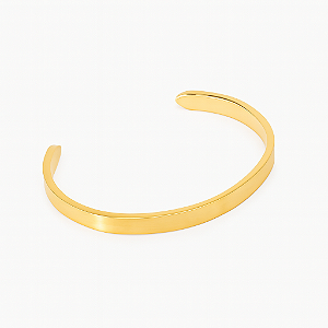 Pulseira Bracelete Key Design Delorean Dourada