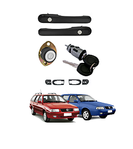 KIT CILINDROS MAÇANETA MESMAS CHAVES SANTANA G2 98 Á 06