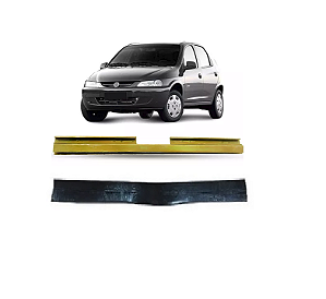 SUPORTE DO VIDRO DA PORTA CELTA G1 G2 COM BORRACHA