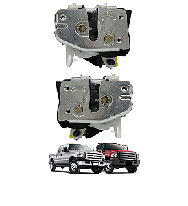 PAR FECHADURA PREDISPOSTA ELÉTRICA F250 F350 F4000 APÓS 1999