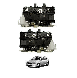 PAR FECHADURA PREDISPOSTA ELÉT PORTA RENAULT LOGAN G1 07  13