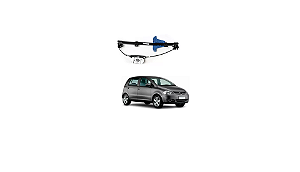 MÁQUINA VIDRO MANUAL PORTA DIANTEIRA FOX 4 PTS PINO ALTO