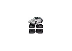 KIT 4 MAÇANETAS INTERNAS PORTA CORSA COR PRETA