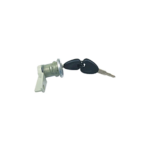 CILINDRO COM CHAVE PORTA TRASEIRA BAÚ RENAULT EXPRESS