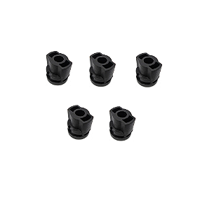 KIT 5 BUCHA  TRAVA DIREÇÃO FOX GOL G5 GOLF POLO MODELO CURTO