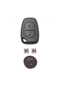 KIT CAPA CHAVE TELECOMANDO RENAULT CLIO MASTER 2 BOTÕES