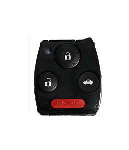 CAPA CARCAÇA CONTROLE DE ALARME HONDA FIT CIVIC CITY CRV