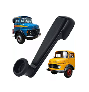 MANIVELA VIDRO PORTA MB 1113 1313 1513 1519 2013 2213 PRETA